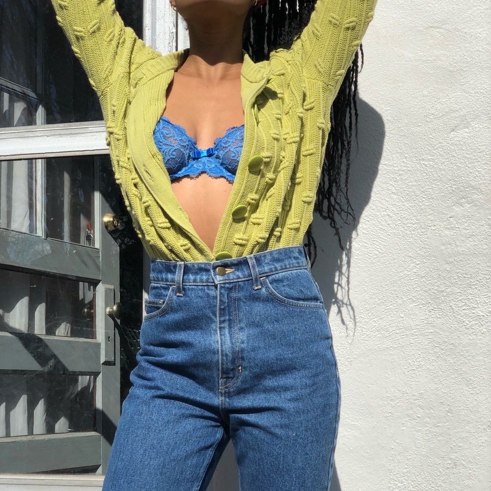 Green Cardigan